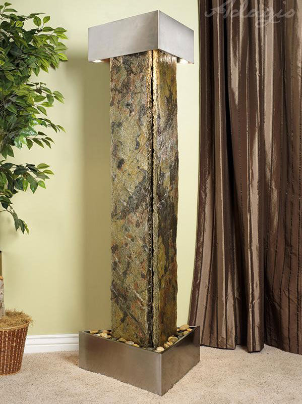 Adagio Artesian Springs 70" H x 26" W Indoor Water Floor Fountain ASF1002