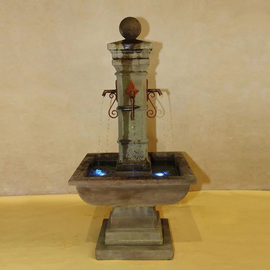 Giannini Garden Avignon Solange Outdoor Water Fountain 1707C