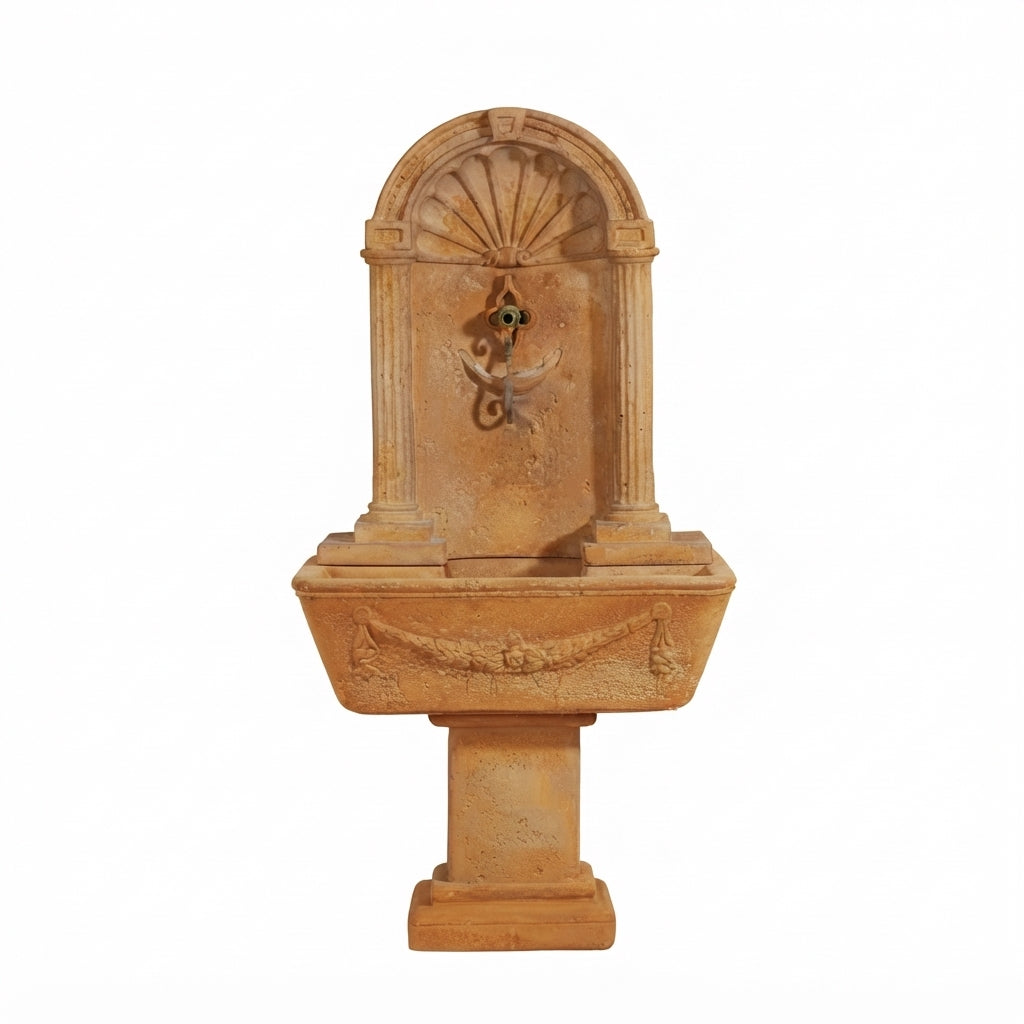 Giannini Garden Foritalico Outdoor Wall Fountain For Spout 1564C