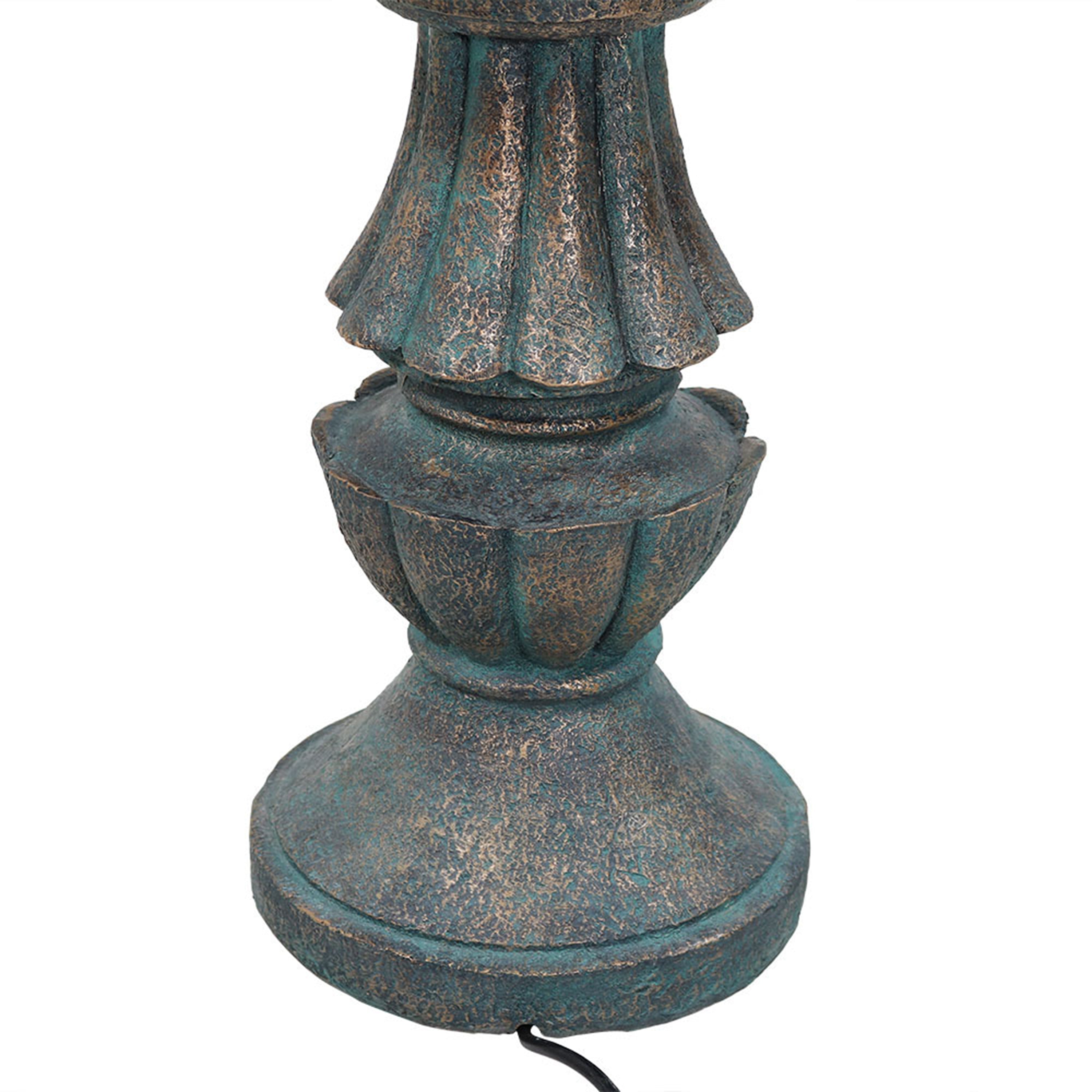 Sunnydaze 41" Nouveau 2-Tier Outdoor Water Fountain