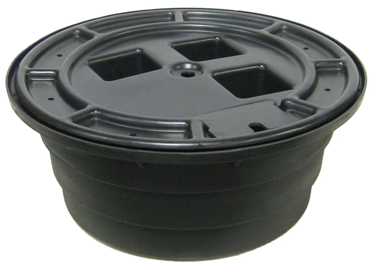 Easy Pro Pond ECO-Series 28" Diameter Fountain Basin with Molded Support Grating FB28E