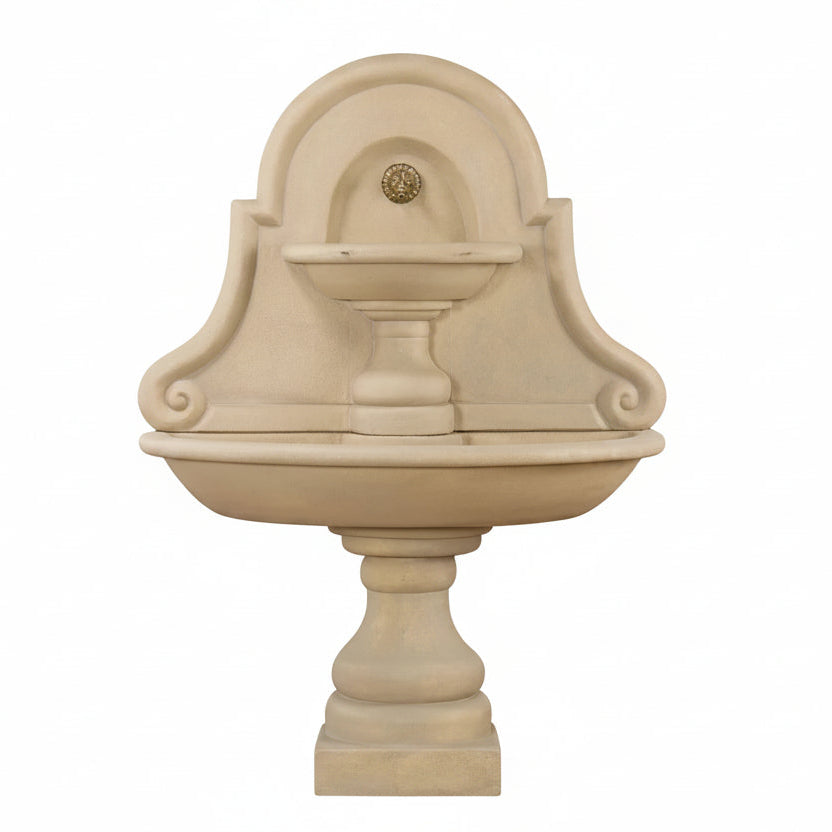 Giannini Garden Belair Outdoor Wall Fountain For Spout 1126C