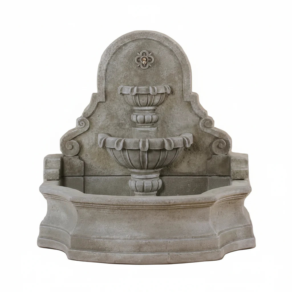 Giannini Garden Chateau Outdoor Wall Fountain 1209
