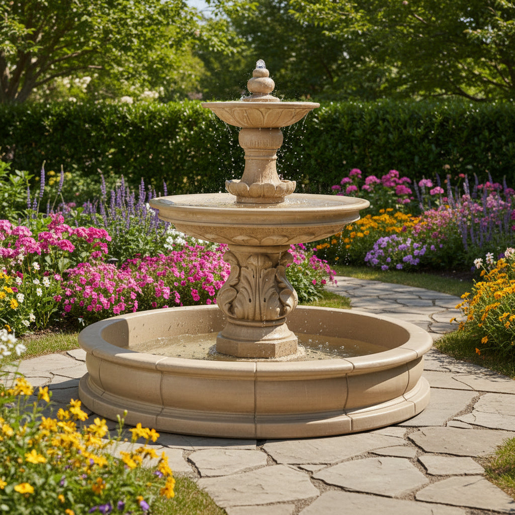 Giannini Garden Chelsea Garden Outdoor Pond Fountain 1205