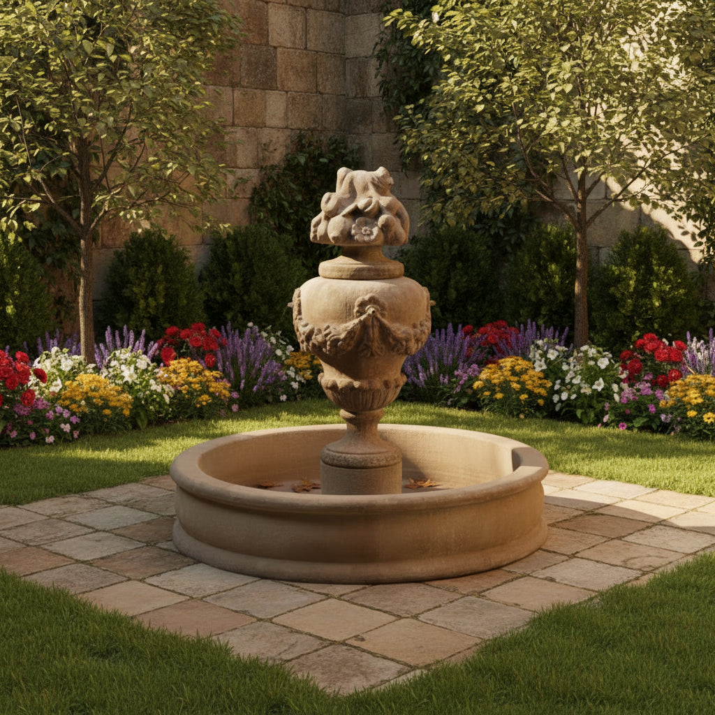 Giannini Garden Chelsea Outdoor Pond Fountain 1026