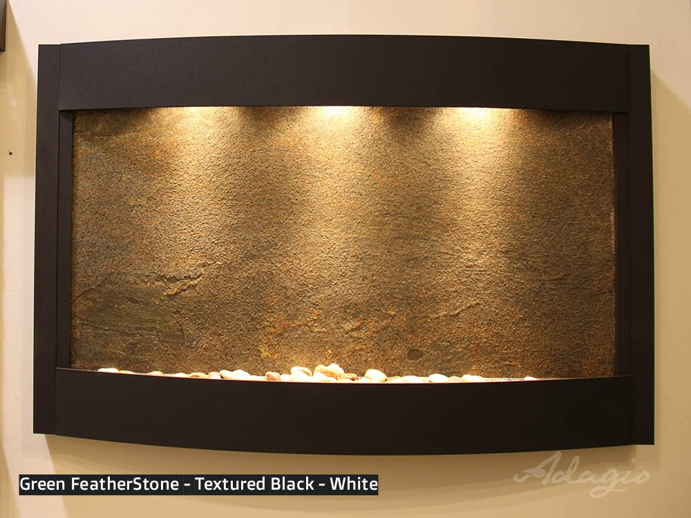 Adagio Calming Waters 35"H x 54"W Indoor Wall Fountain CWA1011