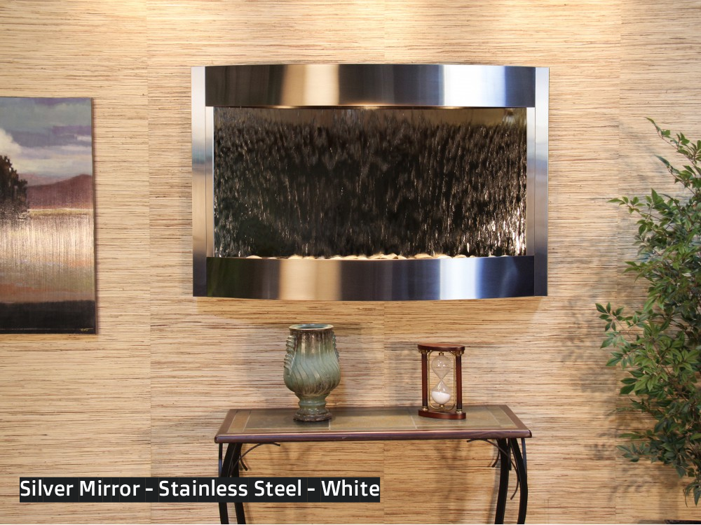 Adagio Calming Waters 35"H x 54"W Indoor Wall Fountain CWA1011