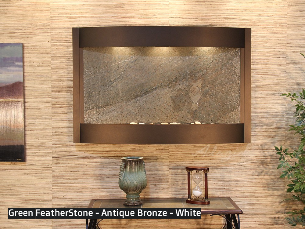 Adagio Calming Waters 35"H x 54"W Indoor Wall Fountain CWA1011