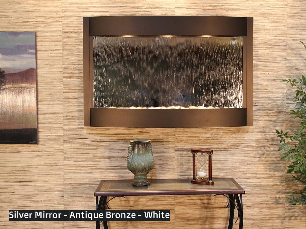 Adagio Calming Waters 35"H x 54"W Indoor Wall Fountain CWA1011