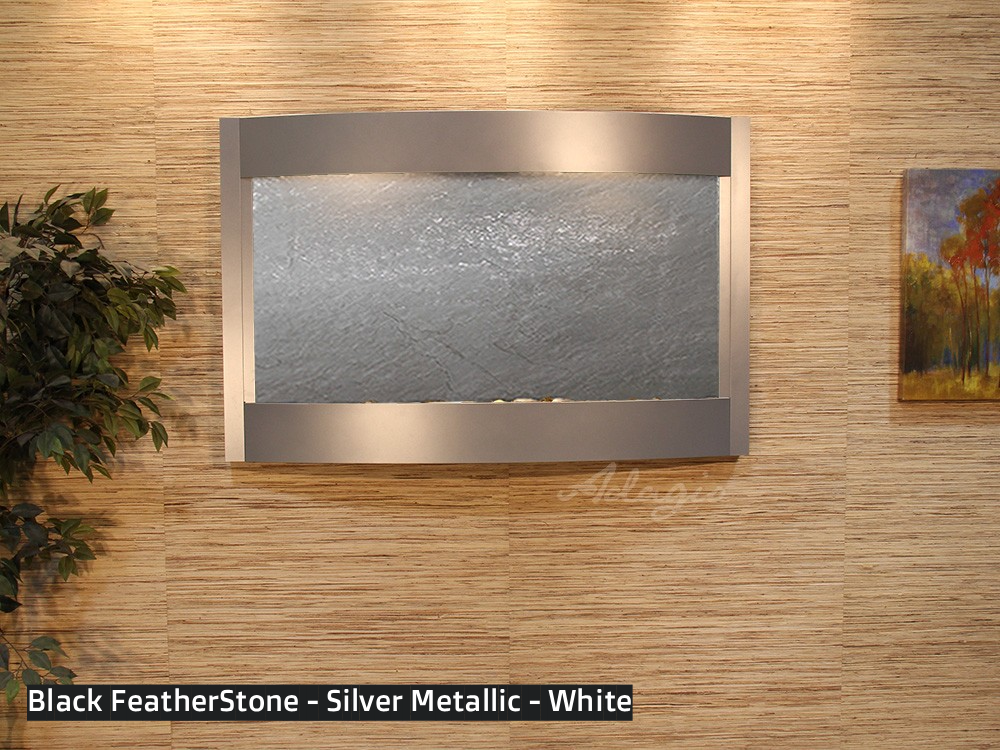 Adagio Calming Waters 35"H x 54"W Indoor Wall Fountain CWA1011