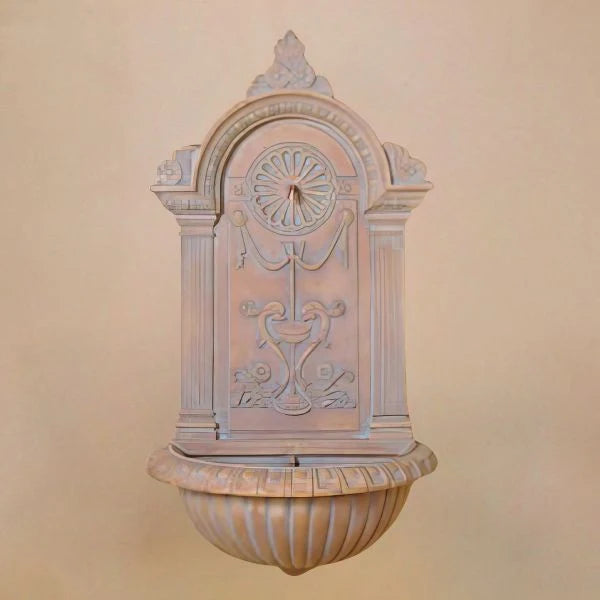 Giannini Garden Delfino Outdoor Wall Fountain 1085
