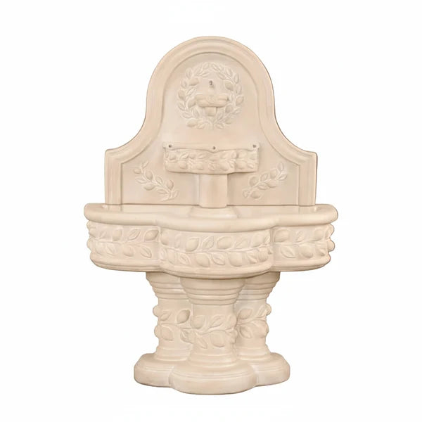 Giannini Garden Deruta Lemon Outdoor Wall Fountain 1128