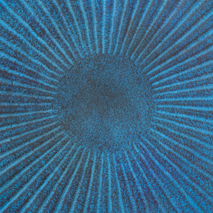 Sunnydaze Art Deco Sunburst 14" Metal Bird Bath