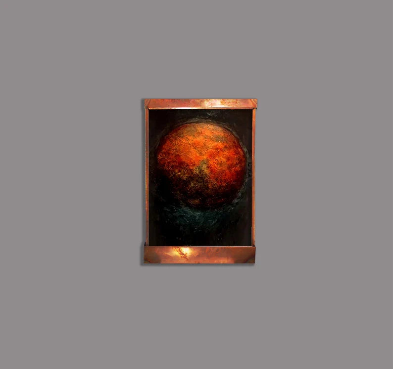 Cameron Harvey Ex Nihilo 48″ H x 28″ W Indoor Wall Fountain (Out of Nothingness)