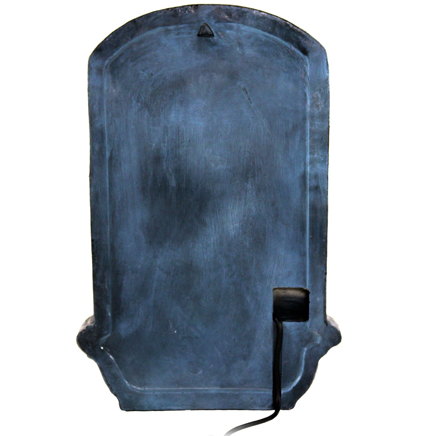 Sunnydaze 27" H Seaside Outdoor Solar Wall Fountain with Battery Backup