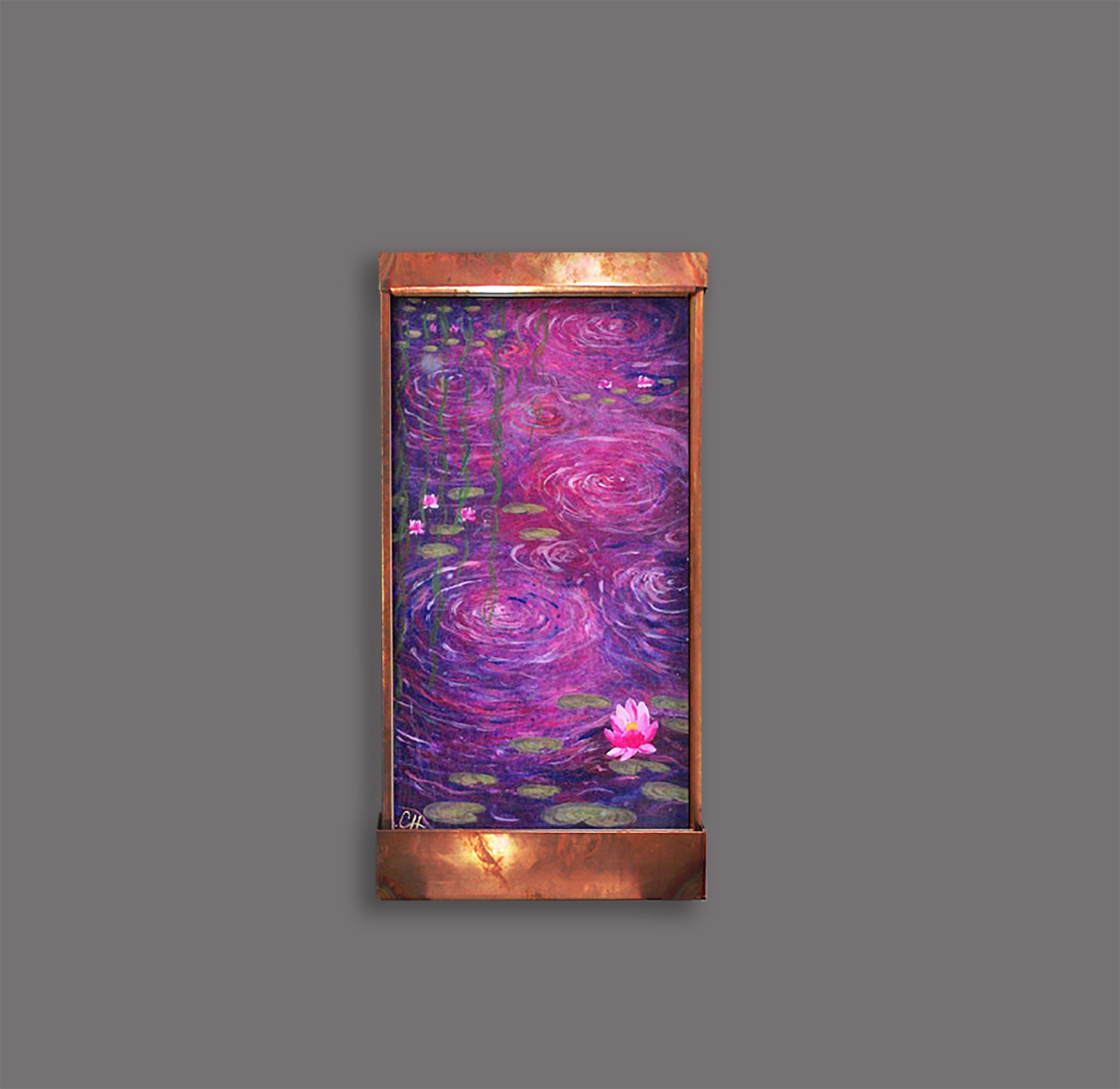 Cameron Harvey Fireflies 48″ H x 28″ W Indoor Wall Fountain