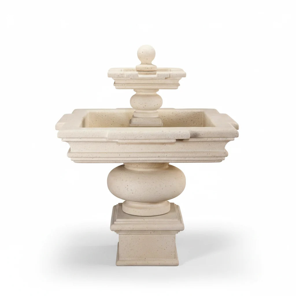 Giannini Garden Fontana Quadra Outdoor Water Fountain 1080