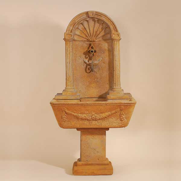 Giannini Garden Foritalico Outdoor Wall Fountain For Spout 1564C