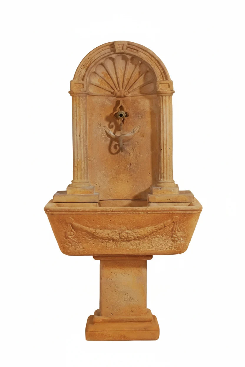 Giannini Garden Foritalico Outdoor Wall Fountain For Spout 1564C