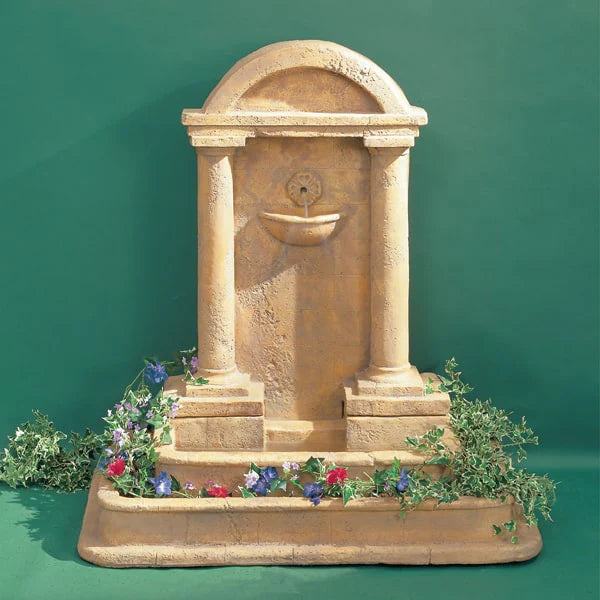 Giannini Garden Foro Romano Outdoor Wall Fountain 101