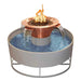 60" Olympian 4 - Way Spill Cazo  Fire & Water Bowl in Copper by The Outdoor Plus OPT-OLR60E12
