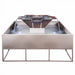 60" Square Olympian 4-Way Spill Fire & Water Bowl in Copper by The Outdoor Plus OPT-OLS60SE12