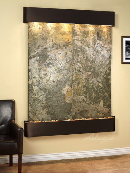Adagio Majestic River 69"H x 54"W Indoor Wall Fountain MRR1011