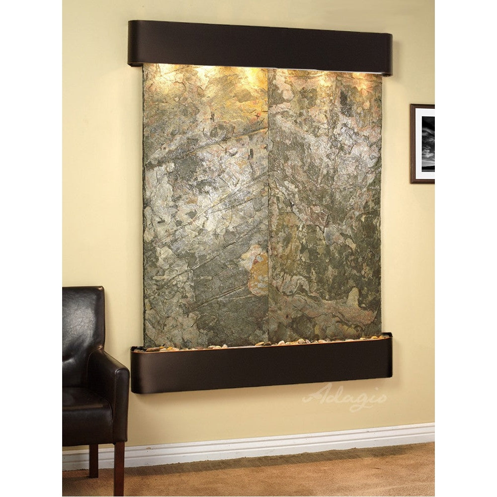 Adagio Majestic River 69"H x 54"W Indoor Wall Fountain MRR1011