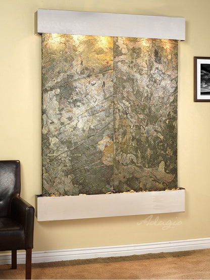 Adagio Majestic River 69"H x 54"W Indoor Wall Fountain MRR1011