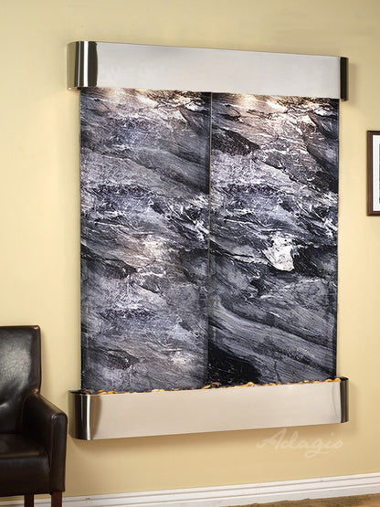 Adagio Majestic River 69"H x 54"W Indoor Wall Fountain MRR1011