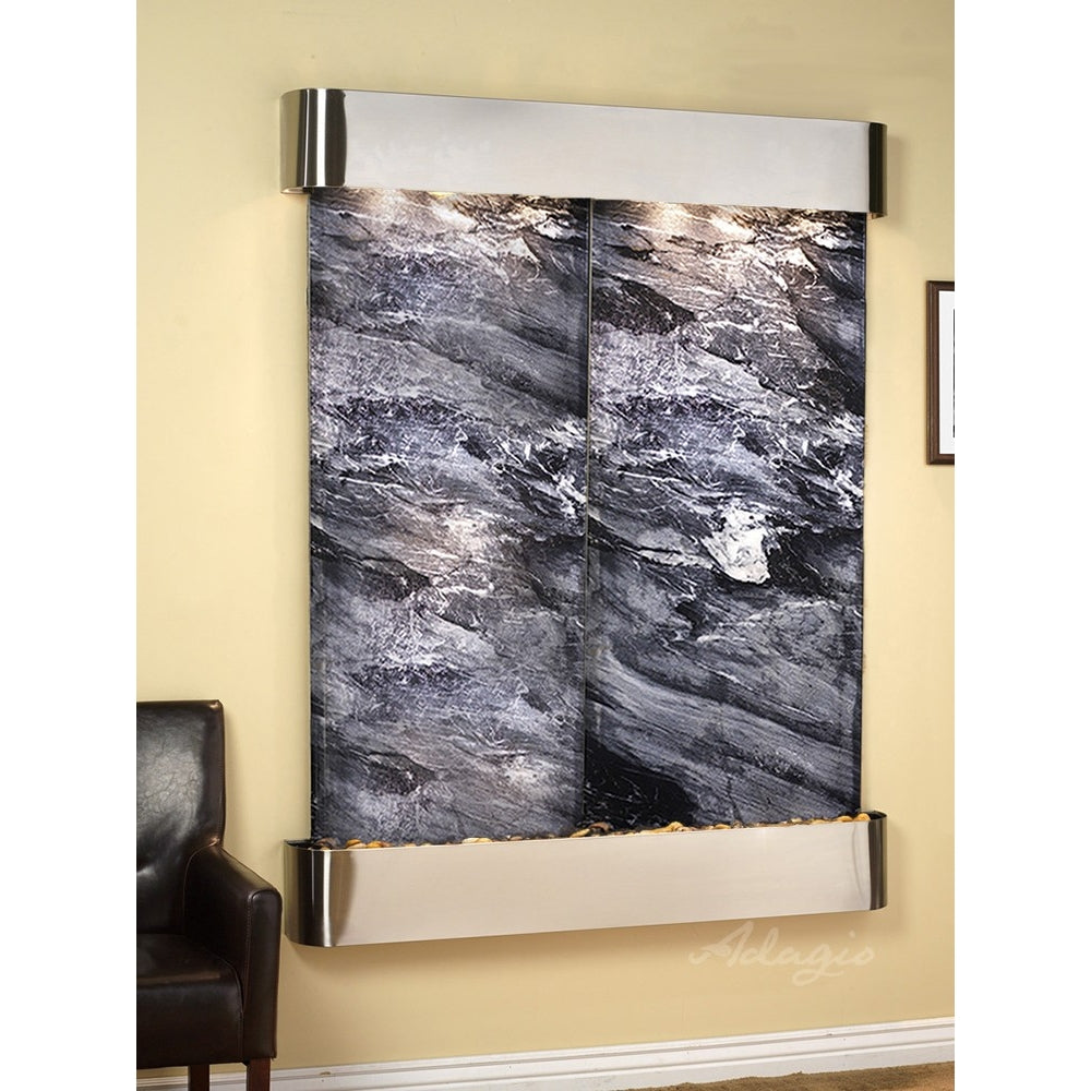 Adagio Majestic River 69"H x 54"W Indoor Wall Fountain MRR1011