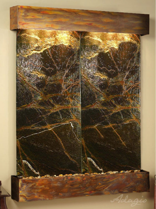 Adagio Majestic River 69"H x 54"W Indoor Wall Fountain MRR1011