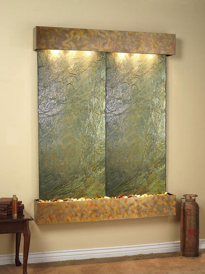 Adagio Majestic River 69"H x 54"W Indoor Wall Fountain MRR1011