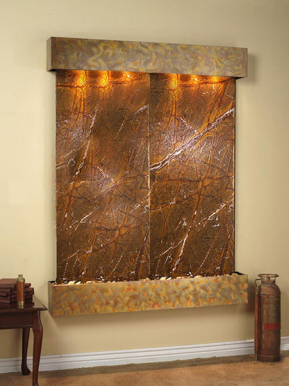 Adagio Majestic River 69"H x 54"W Indoor Wall Fountain MRR1011