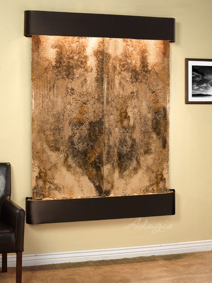 Adagio Majestic River 69"H x 54"W Indoor Wall Fountain MRR1011