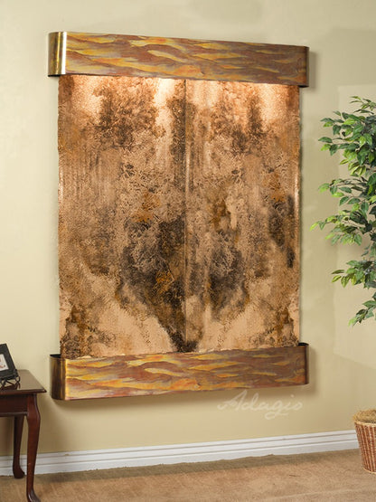 Adagio Majestic River 69"H x 54"W Indoor Wall Fountain MRR1011