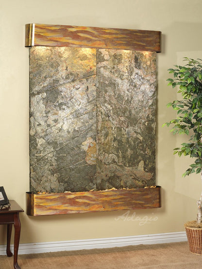 Adagio Majestic River 69"H x 54"W Indoor Wall Fountain MRR1011
