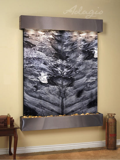 Adagio Majestic River 69"H x 54"W Indoor Wall Fountain MRR1011