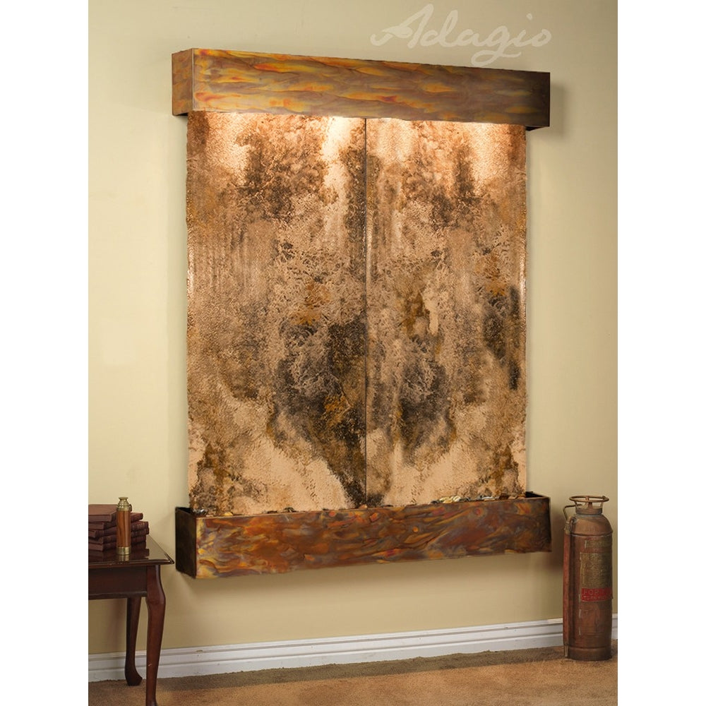 Adagio Majestic River 69"H x 54"W Indoor Wall Fountain MRR1011