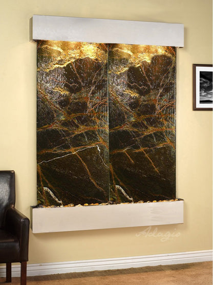Adagio Majestic River 69"H x 54"W Indoor Wall Fountain MRR1011
