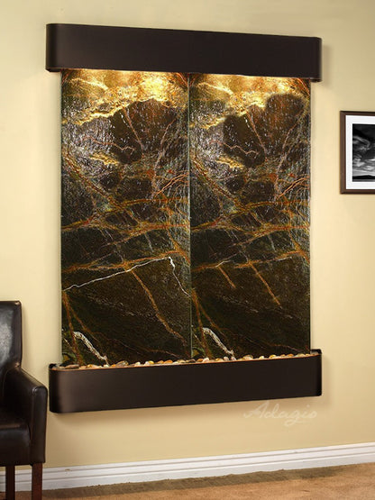 Adagio Majestic River 69"H x 54"W Indoor Wall Fountain MRR1011