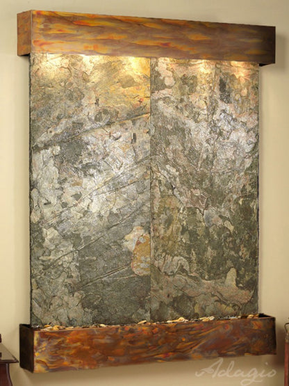 Adagio Majestic River 69"H x 54"W Indoor Wall Fountain MRR1011
