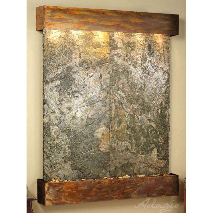 Adagio Majestic River 69"H x 54"W Indoor Wall Fountain MRR1011
