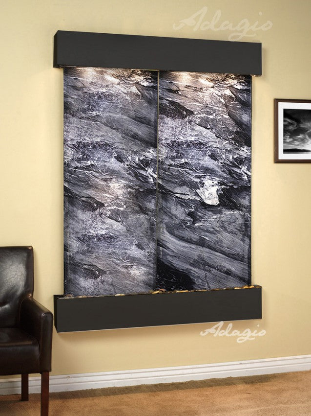 Adagio Majestic River 69"H x 54"W Indoor Wall Fountain MRR1011