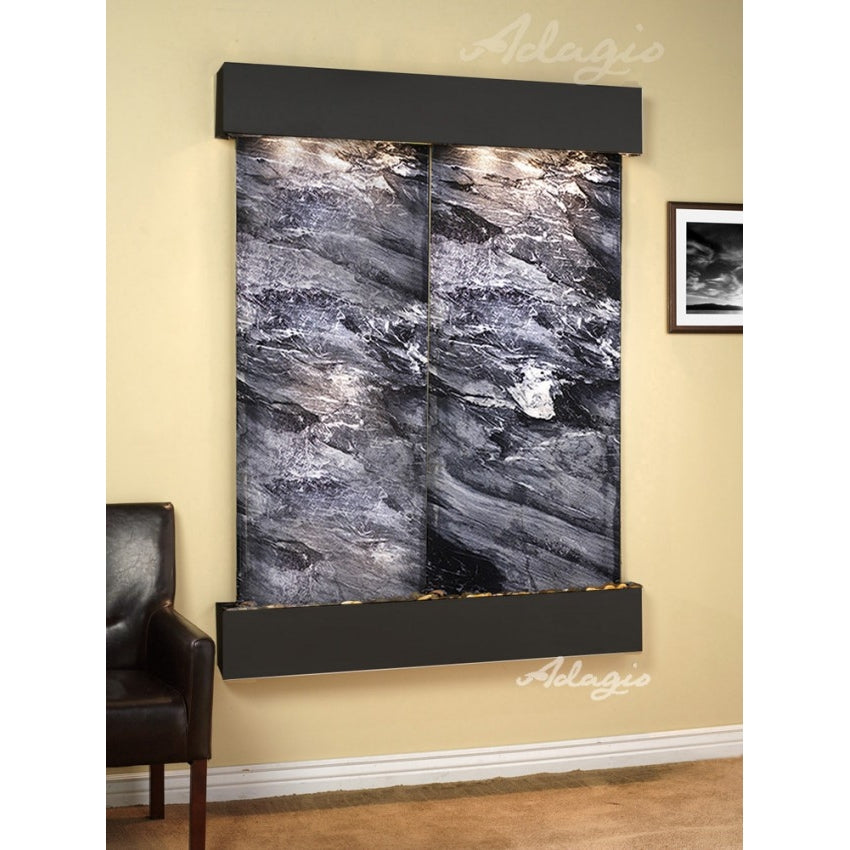 Adagio Majestic River 69"H x 54"W Indoor Wall Fountain MRR1011