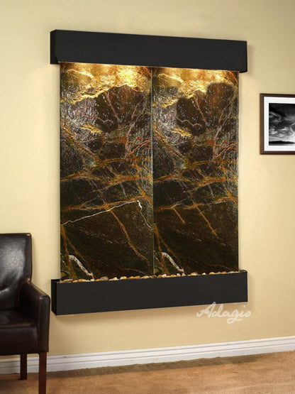 Adagio Majestic River 69"H x 54"W Indoor Wall Fountain MRR1011