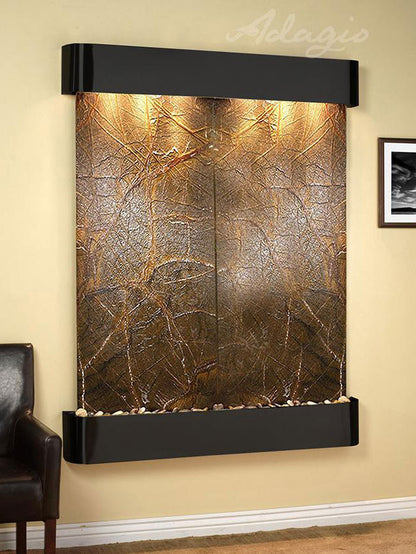 Adagio Majestic River 69"H x 54"W Indoor Wall Fountain MRR1011