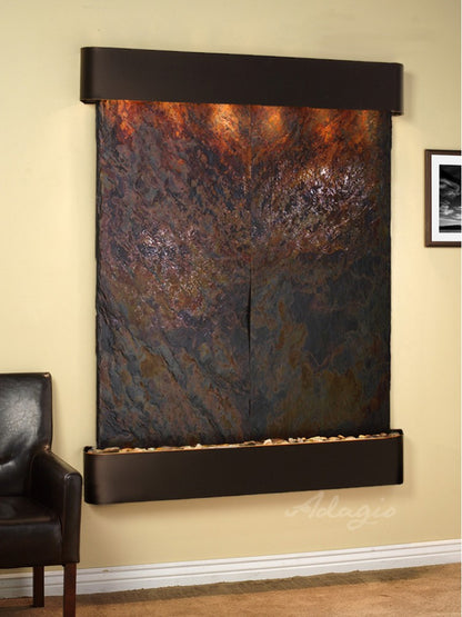 Adagio Majestic River 69"H x 54"W Indoor Wall Fountain MRR1011