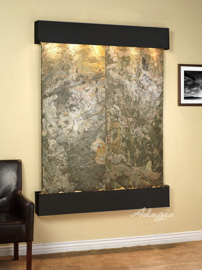 Adagio Majestic River 69"H x 54"W Indoor Wall Fountain MRR1011