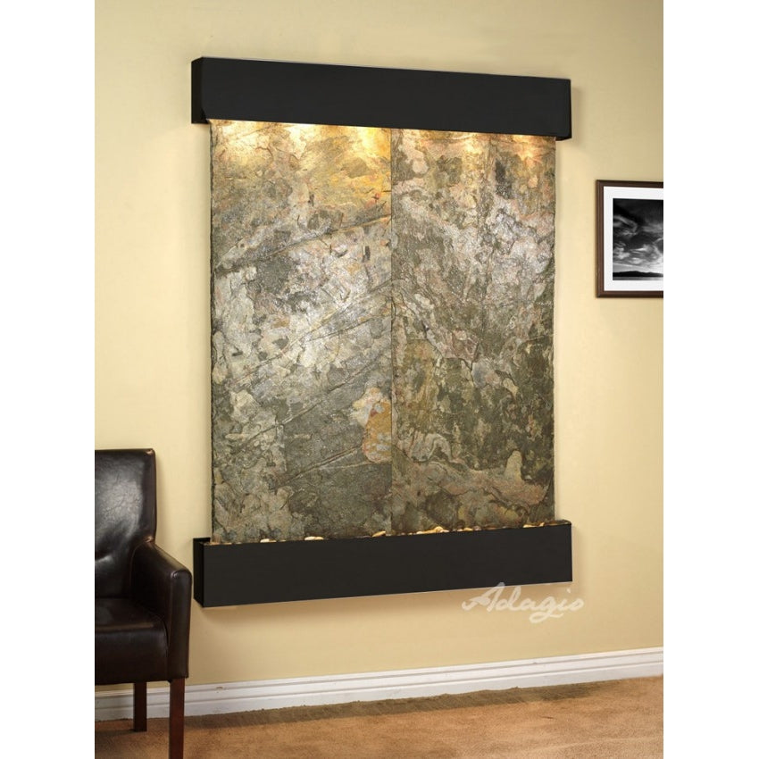 Adagio Majestic River 69"H x 54"W Indoor Wall Fountain MRR1011